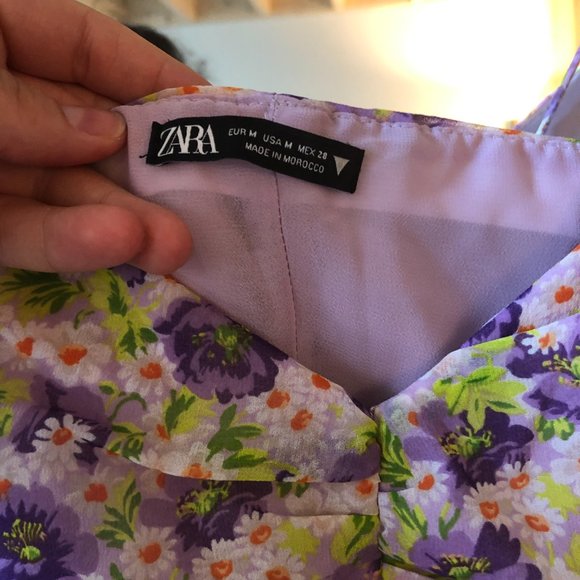 Zara Floral top - Picture 4 of 4